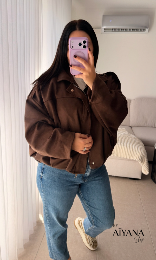 Veste oversize effet daim TU - 3 coloris